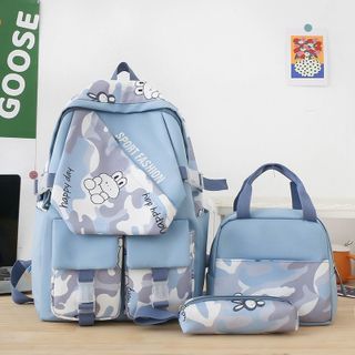 BALO SET 3 THỜI TRANG PHỐI LOANG BÒ SỮA ĐỘC ĐÁO CÁ TÍNH WH695 - WINNIE HOUSE