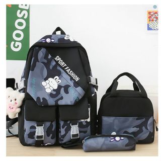 BALO SET 3 THỜI TRANG PHỐI LOANG BÒ SỮA ĐỘC ĐÁO CÁ TÍNH WH695 - WINNIE HOUSE