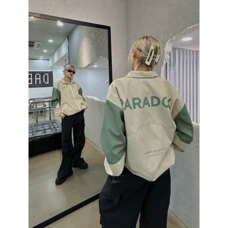 Áo khoác dù phối logo in PARADOX chất dù xịn 2 lớp .có túi trong