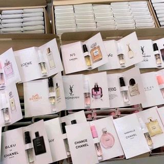 Nước hoa, tinh dầu mini 2ml mùi hương tùy chọn lưu hương lâu - Tinh dầu nhỏ sáp thơm (  1 Nước hoa 2ml kèm tấm bìa )