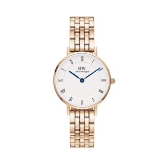 ĐỒNG HỒ NỮ CAO CẤP D.W PETITE ROMAN NUMERALS DÂY THÉP MẶT TRÒN KÈM TEM KÍCH HOẠT BẢO HÀNH ĐIỆN TỬ 1