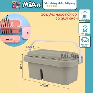 Sỉ xô đựng nước rửa cọ - Xô đựng nước rửa cọ có quai xách - Xô rửa cọ