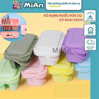 Sỉ xô đựng nước rửa cọ - Xô đựng nước rửa cọ có quai xách - Xô rửa cọ giá sỉ