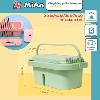 Sỉ xô đựng nước rửa cọ - Xô đựng nước rửa cọ có quai xách - Xô rửa cọ