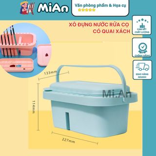 Sỉ xô đựng nước rửa cọ - Xô đựng nước rửa cọ có quai xách - Xô rửa cọ