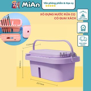 Sỉ xô đựng nước rửa cọ - Xô đựng nước rửa cọ có quai xách - Xô rửa cọ