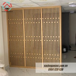 40 Mẫu vách ngăn phòng ngủ bằng gỗ công nghiệp đẹp hiện đại
