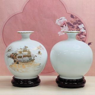 Bình tài lộc nhiều kích cỡ gốm sứ Duy Anh Bát Tràng