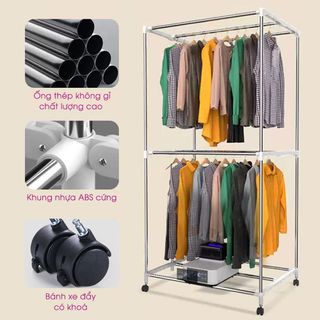 Bỏ sỉ Tủ sấy quần áo CWell hàng chính hãng