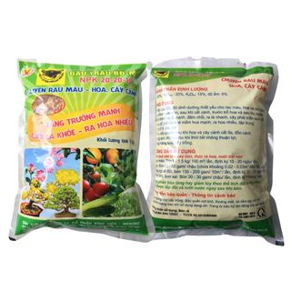 PHÂN BÓN GỐC ĐẦU TRÂU CHO HOA KIỄNG GÓI 1KG, NHIỀU LOẠI