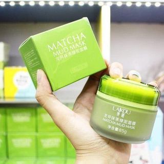 Mặt Nạ Trà Xanh Laikou Matcha Mud Mask, Mặt Nạ Bùn 5 Tác Dụng - Chính Hãng Nội Địa Trung 85g