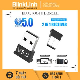 USB Bluetooth Dongle 5.0 giúp máy tính bàn, máy tính cây, Laptop thu phát sóng bluetooth giá sỉ