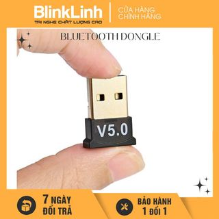 USB Bluetooth Dongle 5.3 giúp máy tính bàn, máy tính cây, Laptop thu phát sóng bluetooth
