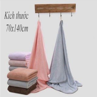 Khăn tắm Cotton 70x140 loại 210g giá sỉ