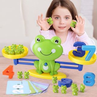 ĐỒ CHƠI ẾCH CÂN BẰNG TOÁN HỌC CHO BÉ