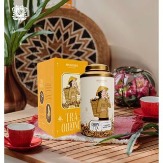 Trà Oolong Sâm thượng hạng- 100g hộp thiếc-Mohodo giá sỉ