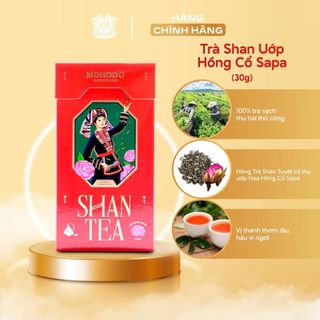 Trà Shan Ướp Hồng Cổ Sapa Mohodo Tốt Cho Tiêu Hóa Giúp Thư Giãn - Hộp 30G giá sỉ