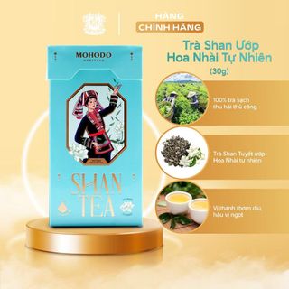 Trà Túi Lọc Mohodo Shan Tea Ướp Nhài Tốt Cho Sức Khỏe - Hộp 30g giá sỉ