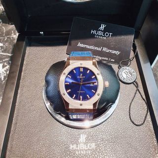 SALE ĐỒNG HỒ NAM CAO CẤP HUB MÁY CƠ NIỀNG TRƠN 1
