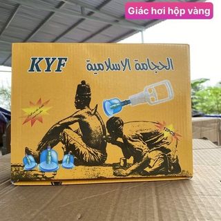 Bộ giác hơi hút chân không hộp vàng giá sỉ