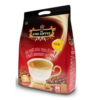 Túi hòa tan 3 in 1 king coffee - 88 gói 16gr trọng lượng 1,4kg giá sỉ giá bán buôn giá sỉ