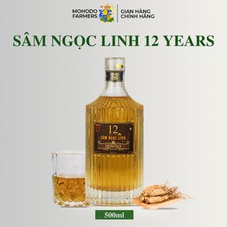 Sâm Ngọc Linh Ngâm Mohodo 12 Năm Bồi Bổ Sức Khỏe  - 500ml