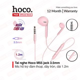 Tai nghe có dây âm thanh hay tai nghe Hoco M55