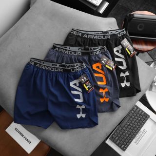 Short under armour xi giãn runing 2 lớp. Lớp lưới bên trong mềm thoáng mát, co giãn 4c, 2 túi khoá kéo. Phụ liệu hãng Size : m l xl 2xl /2222/8c 3 màu / ri 24c giá sỉ