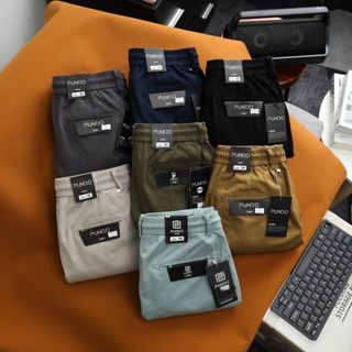 Quần kaki nam dài JOGGER KAKI PUNDO