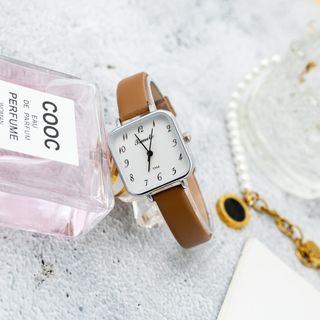 Đồng hồ nữ Timele mặt vuông thời trang