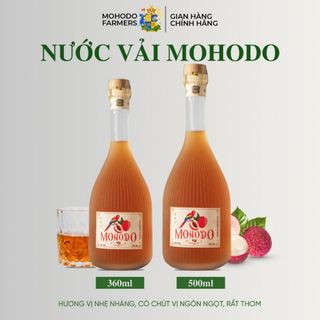 Nước Trái Cây MOHODO Vị Vải Lên Men Tự Nhiên Tốt Cho Sức Khỏe 360ml/500ml giá sỉ