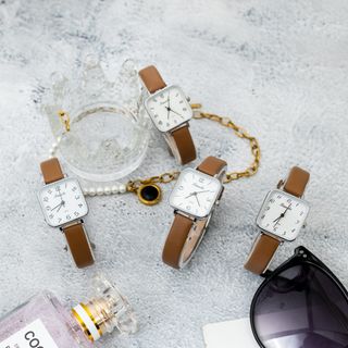 Đồng hồ nữ Timele mặt vuông thời trang