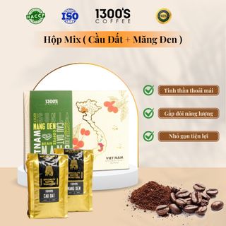Cà phê 1300'S hộp 700g Mix vị