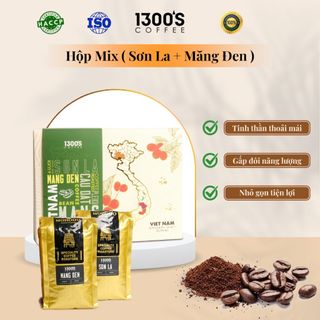 Cà phê 1300'S hộp 700g Mix vị