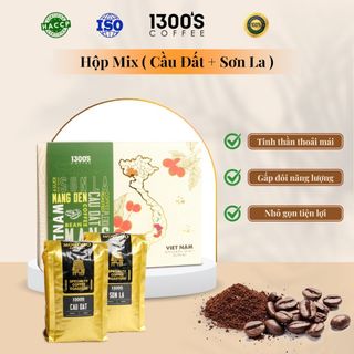 Cà phê 1300'S hộp 700g Mix vị giá sỉ