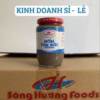 Bán sỉ 1 Thùng 24 Hũ Mắm Tôm Bắc Sông Hương Foods Hũ 430g date mới, giá tốt