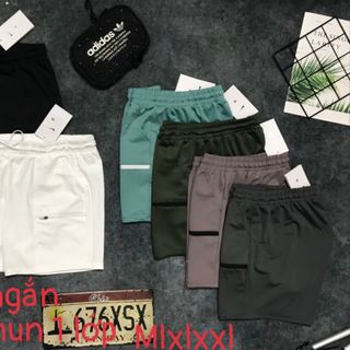 Quần đùi nam form ngắn Thun - 1 lớp MLXLXXL - 2222 Tách nửa ri được