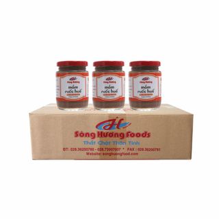 Bán sỉ 1 Thùng 24 Hũ Mắm Ruốc Huế Sông Hương Foods Hũ 430g Date mới