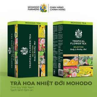 Trà Hoa Nhiệt Đới Mohodo Trophical Flower Tea Mix 4 Vị Trà Hoa Đặc Biệt Giúp Dưỡng Nhan Ngủ Ngon 80G giá sỉ