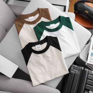 Áo thun cổ tròn nam. Chất vải 100% cotton 2 chiều dày mịn chính phẩm đét luôn