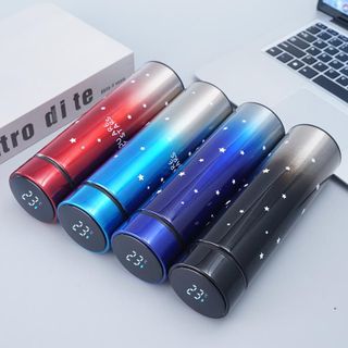 Bình giữ nhiệt có đèn hiển thị nhiệt độ chất liệu INOX 304 có màng lọc pha trà cao cấp dung tích 500ML