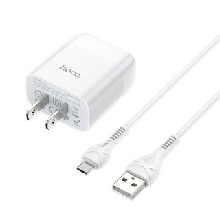 Bộ sạc 2 cổng USB Hoco C73 hỗ trợ sạc nhanh 2.4A