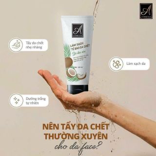 Tẩy da chết sợi dừa non