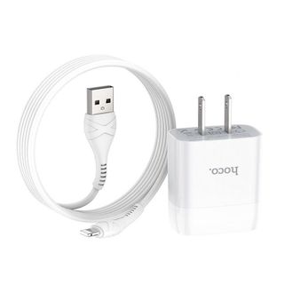 Bộ sạc 2 cổng USB Hoco C73 hỗ trợ sạc nhanh 2.4A