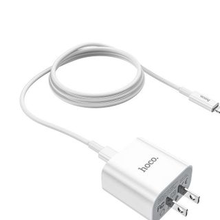 Sạc nhanh Hoco C76 Plus kèm cáp Type-C to PD20W. sạc nhanh 3A, PD 20W iPhone/iPad dài 1m, chân cắm ( US )