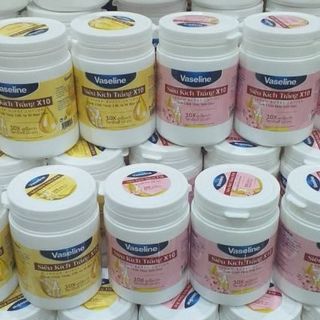 Kem Kích Trắng Body Vaseline Gluta Hya 70X Đỏ, Da Trắng Mịn Siêu Nâng Tone Dưỡng Ẩm Phục Hồi Ngày Và Đêm Thái Lan