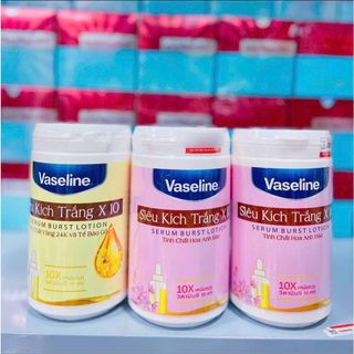 Kem Kích Trắng Body Vaseline Gluta Hya 70X Đỏ, Da Trắng Mịn Siêu Nâng Tone Dưỡng Ẩm Phục Hồi Ngày Và Đêm Thái Lan