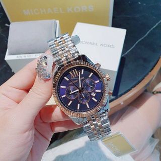 ĐỒNG HỒ NAM CAO CẤP M KORS MẶT CHONOGRAP DÂY THÉP 1