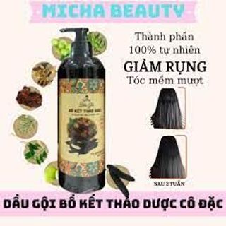 Dầu gội thảo dược bồ kết kích mọc tóc - bồ kết thảo dược cô đặc chống rụng tóc, hết gàu và ngứa da đầu hiệu quả