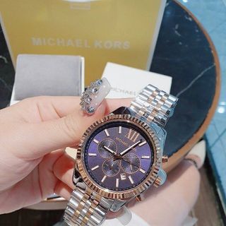 ĐỒNG HỒ NAM CAO CẤP M KORS MẶT CHONOGRAP DÂY THÉP 1